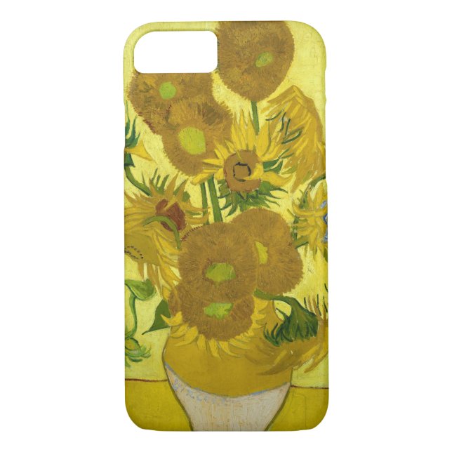 Vincent Van Gogh fünfzehn Sonnenblumen in einer Va Case-Mate iPhone Hülle (Rückseite)