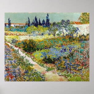 Vincent van Gogh Garden - Arles Poster