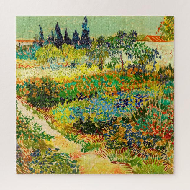 Vincent Van Gogh Garden at Arles (Vertikal)
