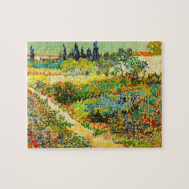 Vincent Van Gogh Garden at Arles (Horizontal)