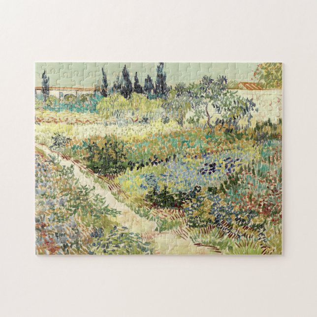 Vincent Van Gogh Garden at Arles (Horizontal)