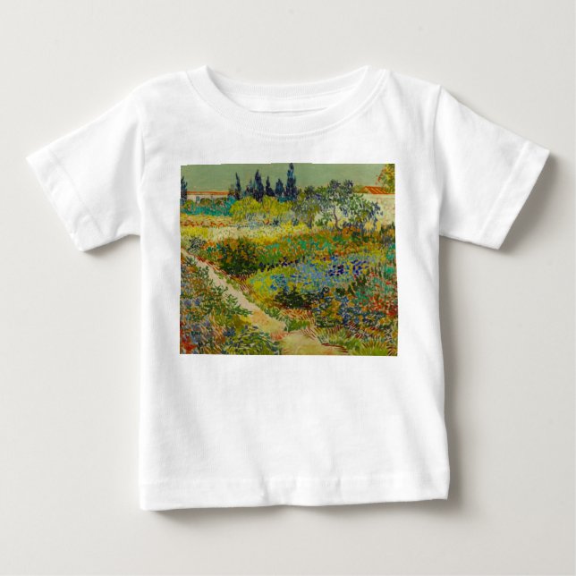 Vincent Van Gogh Garden at Arles Baby T-shirt (Vorderseite)