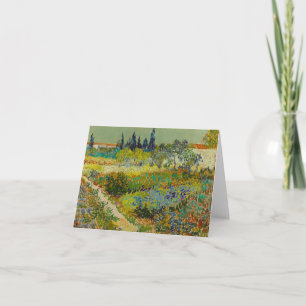 Vincent Van Gogh Garden at Arles Einladung