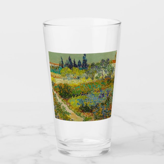 Vincent Van Gogh Garden at Arles Glas (Vorderseite)