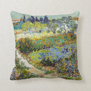 Vincent van Gogh Garden at Arles Kissen