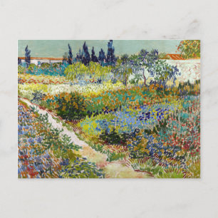 Vincent van Gogh Garden at Arles Postkarte