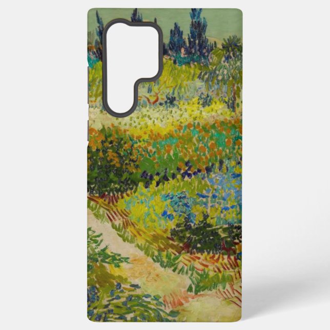 Vincent Van Gogh Garden at Arles Samsung Galaxy Hülle (Rückseite)