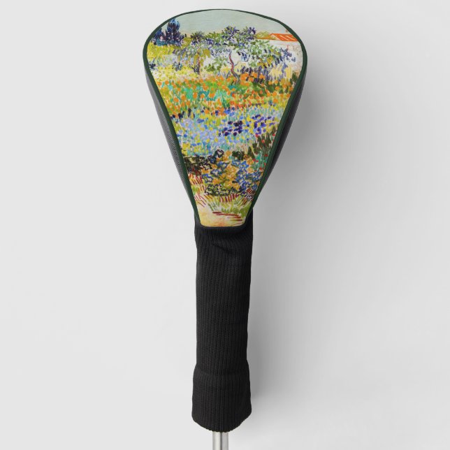 Vincent van Gogh - Garten bei Arles Golf Headcover (Vorderseite)