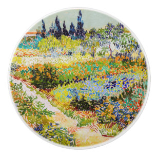 Vincent van Gogh - Garten bei Arles Keramikknauf