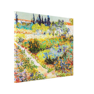 Vincent van Gogh - Garten bei Arles Leinwanddruck