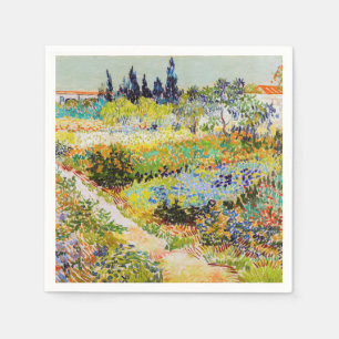 Vincent van Gogh - Garten bei Arles Serviette