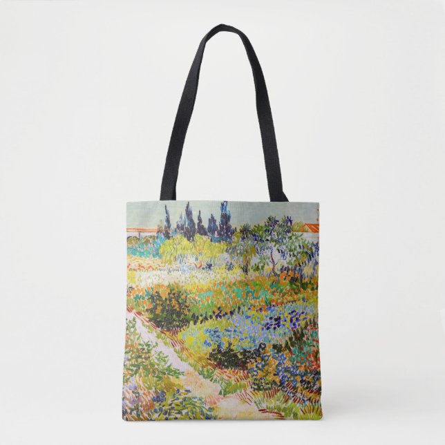 Vincent van Gogh - Garten bei Arles Tasche (Vorderseite)
