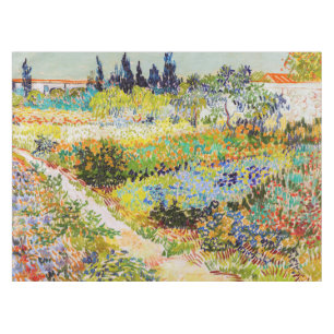 Vincent van Gogh - Garten bei Arles Tischdecke