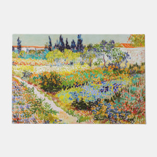 Vincent van Gogh - Garten in Arles Fußmatte