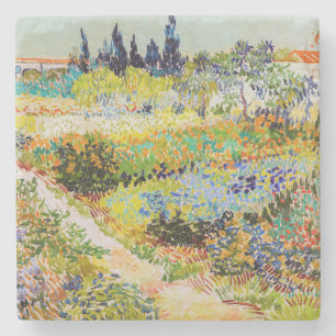Vincent van Gogh - Garten in Arles Steinuntersetzer
