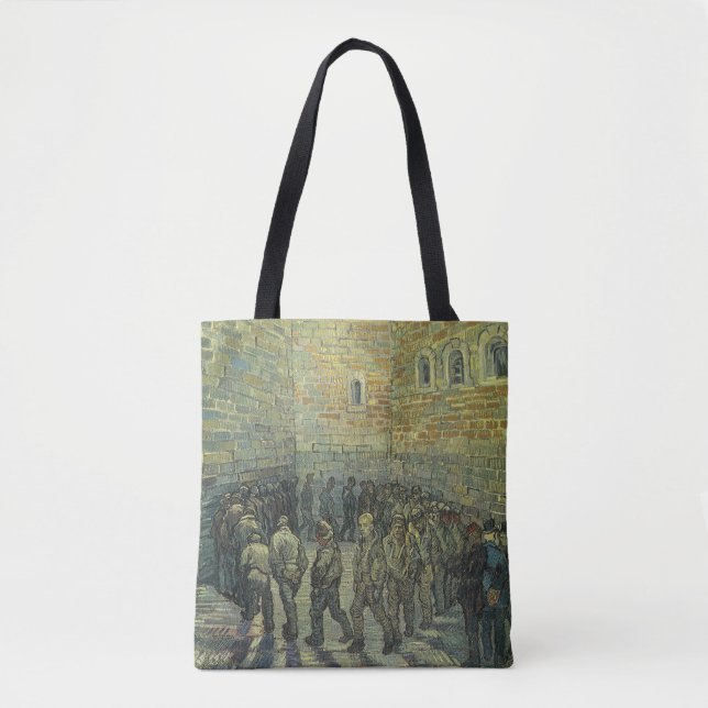 Vincent van Gogh - Gefangene, die Sport treiben Tasche (Vorderseite)