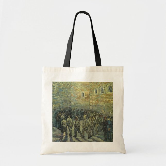 Vincent van Gogh - Gefangene, die Sport treiben Tragetasche (Vorne)