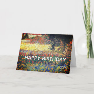 VINCENT VAN GOGH GEMÄLDE DESIGN KARTE