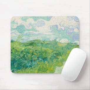 Vincent Van Gogh Gemälde Grüne Weizenfelder Mousepad