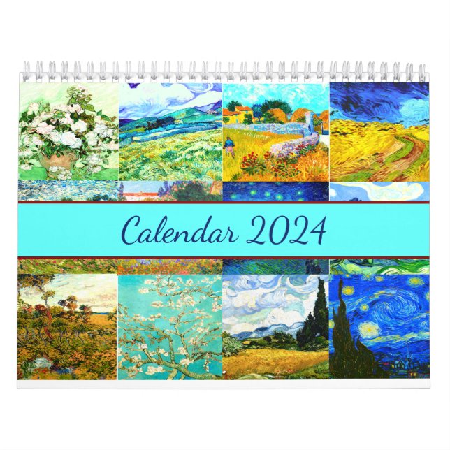 VINCENT-VAN GOGH GEMÄLDE-SAMMLUNGEN KALENDER (Titelbild)