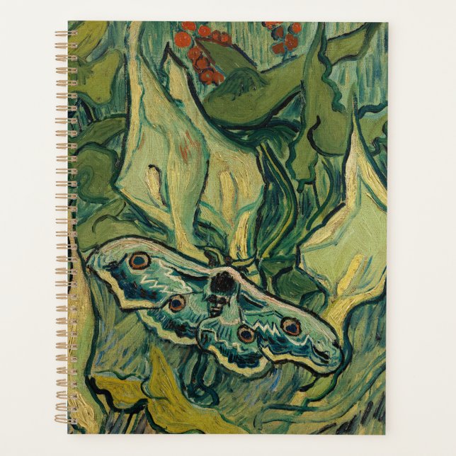 Vincent van Gogh - Giant Peacock Moth Planer (Vorderseite)