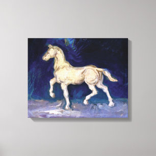 Vincent Van Gogh - Gipsstatuette eines Pferdes Leinwanddruck