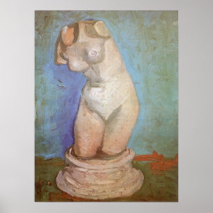 Vincent van Gogh - Gipsstatuette Weiblicher Torso Poster