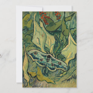 Vincent van Gogh - Großer Nachtpfauenauge Einladung