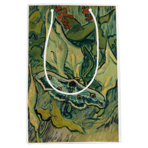 Vincent van Gogh - Großes Nachtpfauenauge Mittlere Geschenktüte