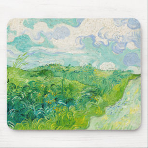 Vincent van Gogh - Grüne Weizenfelder, Auvers Mousepad