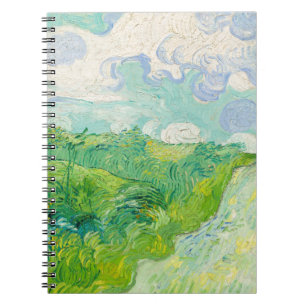 Vincent van Gogh - Grüne Weizenfelder, Auvers Notizblock
