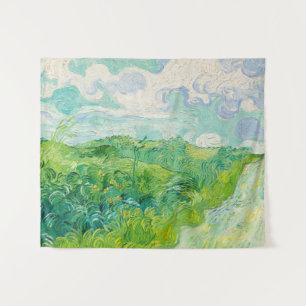 Vincent van Gogh - Grüne Weizenfelder, Auvers Wandteppich