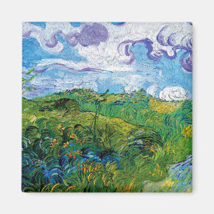 Vincent Van Gogh - Grüne Weizenfelder in Auvers Magnet
