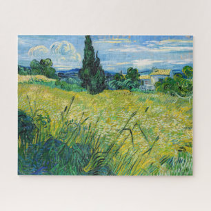 Vincent van Gogh - Grüne Weizenfelder mit Zypresse