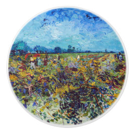 Vincent van Gogh - Grüner Weinberg Keramikknauf