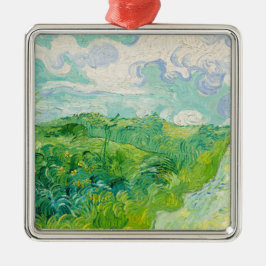Vincent van Gogh - Grünes Weizenfeld, Auvers Ornament Aus Metall