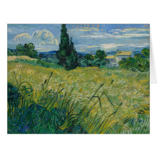 Vincent Van Gogh, Grünes Weizenfeld mit Cypress