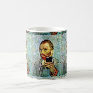 Vincent Van Gogh Handy-Selfie-Selbstporträt Kaffeetasse