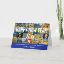 Vincent van Gogh - Happy New Year Patchwork