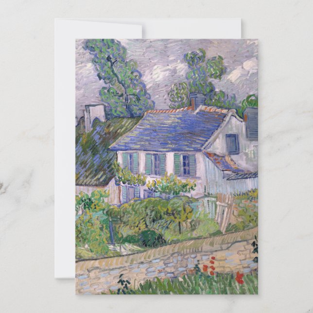 Vincent Van Gogh - Häuser in Auvers (Vorderseite)