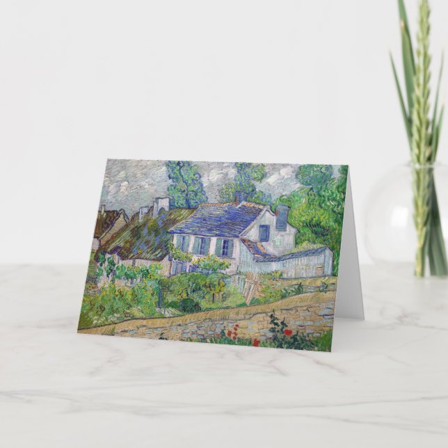 Vincent van Gogh - Häuser in Auvers Karte (Vorderseite)