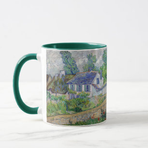 Vincent van Gogh - Häuser in Auvers Tasse