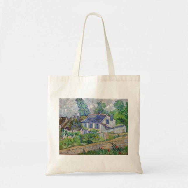 Vincent van Gogh - Häuser in Auvers Tragetasche (Vorne)