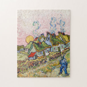 Vincent van Gogh - Häuser und Figur