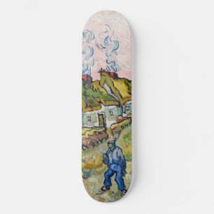 Vincent van Gogh - Häuser und Figur Skateboard