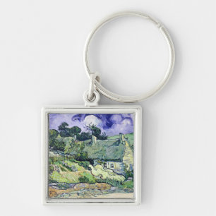 Vincent van Gogh Hütte in Cordeville Schlüsselanhänger