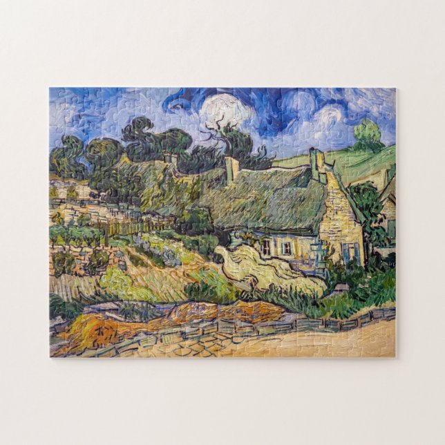 Vincent Van Gogh - Hütten in Cordeville (Horizontal)