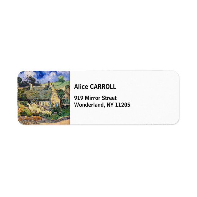 Vincent Van Gogh - Hütten in Cordeville (Vorne)