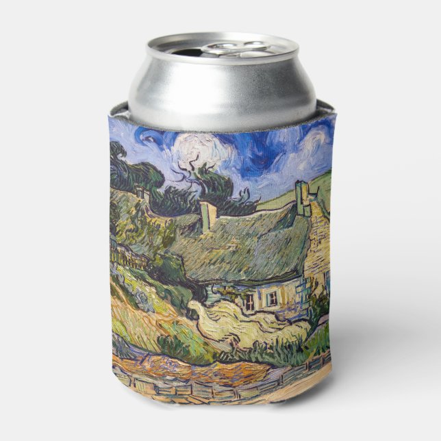 Vincent Van Gogh - Hütten in Cordeville Dosenkühler (Kanne Vorderseite)