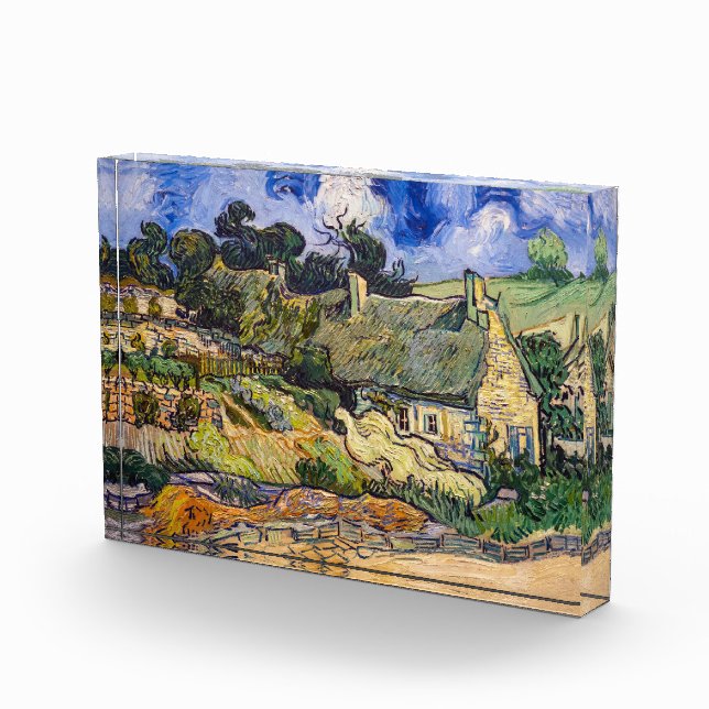 Vincent Van Gogh - Hütten in Cordeville Fotoblock (Rechts)